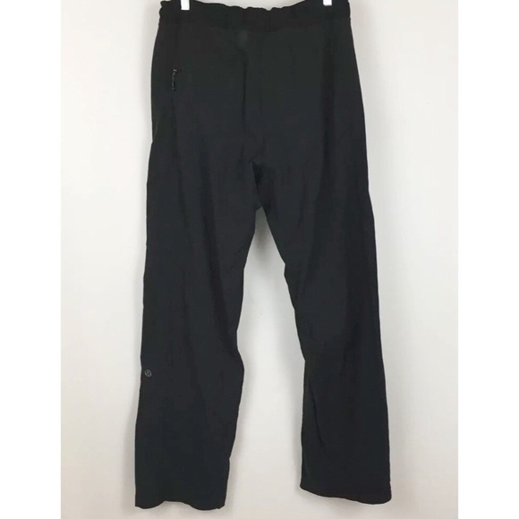 Lululemon Mens Black Stripe Studio Pant 30W 34L - Picture 5 of 10